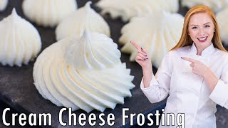 The BEST Cream Cheese Frosting Recipe  Just 5 Ingredients [upl. by Haimes]