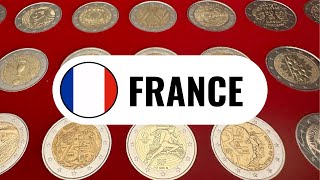 All commemorative euro coins from France [upl. by Nysila]