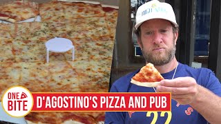 Barstool Pizza Review  DAgostinos Pizza and Pub Chicago IL [upl. by Milla]