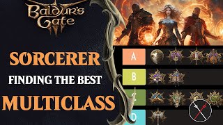 Baldurs Gate 3 Sorcerer Multiclassing Guide amp Ranking [upl. by Ahsaeym]