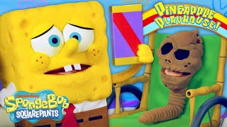 SpongeBob and Patrick Sell Chocolate IRL 🍫  Pineapple Playhouse [upl. by Cock]