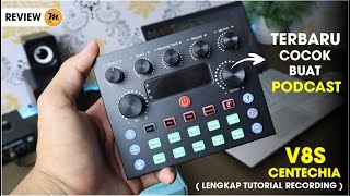 Review Soundcard V8S Centechia Lebih Bagus dari Taffstudio V8S [upl. by Tri465]