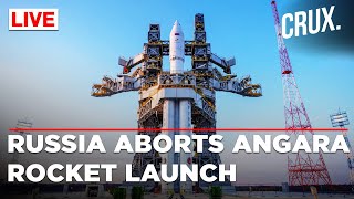 Russia Aborts Test Launch Of Angaraa5 Heavylift Rocket From Fareastern Vostochny Spaceport [upl. by Elylrac]