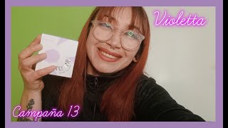 UNBOXING VIOLETTA CAMPAÑA 13💫 [upl. by Hctub]