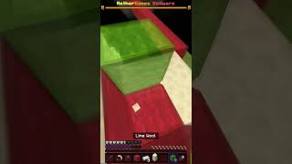 Barely survived 1v2Got the bed too 💀🥶minecraft bedwarsrankedbedwarsbedrock rbw shorts clutch [upl. by Davy]