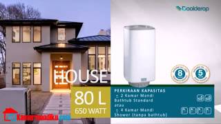 Produk pemanas air berkualitas daalderop dari belanda water heater homeindustry [upl. by Herculie]