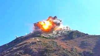 HUGE JDAM BOMB STRIKES TALIBAN POSITION [upl. by Aldas]