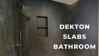 How to Tile a Shower WallVertical 12x24 Porcelain  by Home Repair Tutor [upl. by Deck]