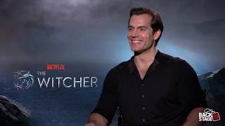 The Witcher Henry Cavill Freya Allan amp Anya Chalotra  Cast Interviews [upl. by Haropizt]