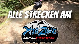 BIKEPARK GEISSKOPF I FAST alle strecken IPodcast style I NAKIDAII [upl. by Akimot]