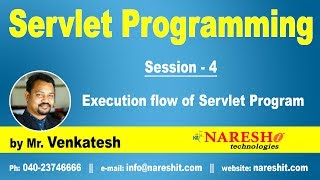 Servlet Tutorial  Execution flow of Servlet Program Part 4  MrVenkatesh [upl. by Isac]