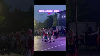 Albanian dance dedicated to our heroes Albaniandance Besimzekthi Albania [upl. by Ettelra]