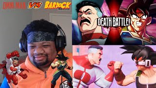 Death Battle Omni man VS Bardock Reaction Video [upl. by Yllor]