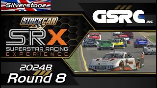 GSRCinc Friday Night Motorsport 2024B Rd8  Stockcars  SRX [upl. by Annatsirhc860]