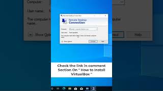 How to connect Your PC to VirtualBox Remotely Part 2  Virtual machine windows 10  eTechnizcom 👍 [upl. by Yelsew]