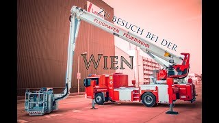 Zu Besuch bei der Flughafen Feuerwehr Wien [upl. by Ahsaret]