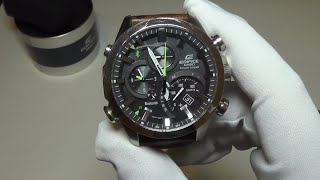 Casio Edifice Bluetooth EQB500D1A Bluetooth Watch Review [upl. by Lajes]