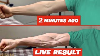 get Veiny Hands amp Forearms At home  Without equipment [upl. by Petronille]