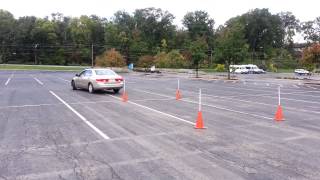 Ohio Drivers licence maneuverability testcones [upl. by Maguire465]