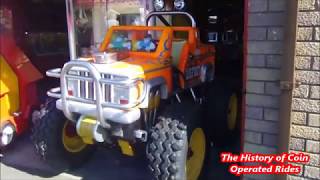 1990s Coin Operated Car Kiddie Ride  Big Foot [upl. by Meeker]