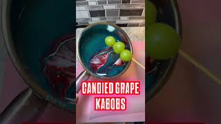 Watch me dip Candied Grape Kabobs [upl. by Henarat]