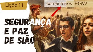 Quarta 13 de março Lição Escola Sabatina Lição 11 [upl. by Acimehs]