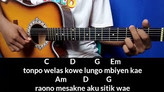 chordkunci gitar GUYON WATON korban janji mudah [upl. by Zoha499]