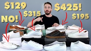 13 Sneaker Showdown  THE BEST WHITE SNEAKER and one to NEVER BUY [upl. by Plate]