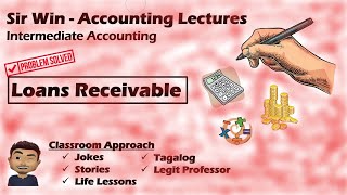 Lecture 01 Loans Receivable Receivable Accounting Intermediate Accounting [upl. by Nollad]