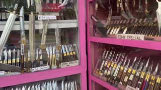 Balisong Collection in Taal Batangas [upl. by Ferguson896]