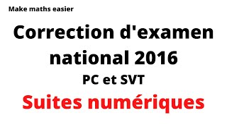 Examen National 2009 — Session Normale — Exercice 4 — Calcul intégral — 2BAC PCSVT [upl. by Leupold]