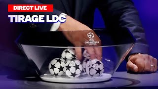 🔴DIRECT LIVE TIRAGE AU SORT LIGUE DES CHAMPIONS QUEL GROUPE POUR LENS ET PARIS  tirage ldc LIVE [upl. by Amersham]