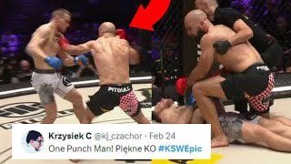 FIGHTERS REACT TO IVAN ERSLAN KNOCKOUT BOGDAN GNIDKO  KSW EPIC ERSLAN VS GNIDKO REACTIONS [upl. by Nuawed879]