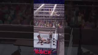 Backslide Driver through the cell wwe2k22 hellinacell gaming gamingshorts gamingvideos wwe [upl. by Aiem806]