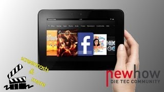 Amazon Kindle Fire HD Bücher downloaden verwalten und lesen [upl. by Eseilana]