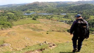 Lake District Walks Evening Views over Elterwater [upl. by Eimam690]