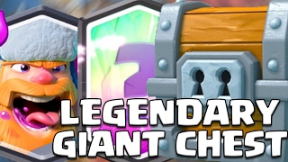 Legendary Giant Chest OMG  Clash Royale deutsch [upl. by Leshia825]