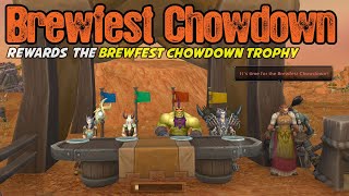 Brewfest Chowdown  rewards the Brewfest Chowdown Trophy [upl. by Sixla]