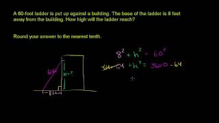 Pythagorean Theorem Application [upl. by Noble]