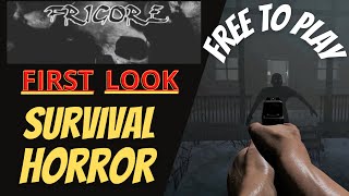 Frigore Gameplay FIRST LOOK  Survival Horror Game [upl. by Assirehc]