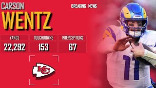 KANSAS CITY CHIEFS Carson Wentz ᴴᴰ [upl. by Aleakcim]