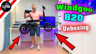 Bicicleta Eléctrica Windgoo B20 Unboxing [upl. by Salim]