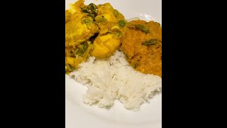 Healthy and super delicious Fish Curry shorts dairyfree curry mealideas [upl. by Reimer147]