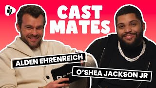 Cocaine Bear Cast Alden Ehrenreich amp OShea Jackson Jr Test Their Friendship  Cast Mates [upl. by Denyse]