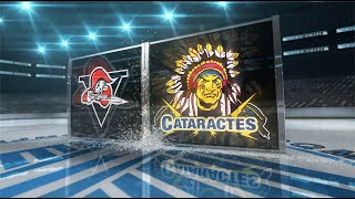 600 Shawinigan Cataractes 1 Drummondville Voltigeurs 5  24 03 23 [upl. by Brunn]