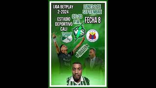 🇳🇬⚽ Deportivo Cali vs Pasto fecha 8 ⚽🇳🇬 [upl. by Dyane]