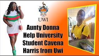 Aunty Donna Help University Student Cavena Harris from Uwi [upl. by Wightman481]