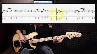 Arctic Monkeys  Do I Wanna Know bass cover with tabs in video [upl. by Itsrik605]