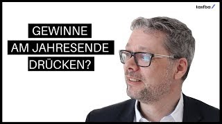 Gewinne am Jahresende drücken um Steuern zu sparen Das sind deine Optionen EÜR amp Bilanz [upl. by Winnifred258]