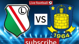 Legia Warszawa vs Brondby UEFA Europa Conference Leaguelive fodbold opdatering resultattavle [upl. by Niloc346]